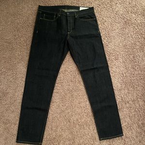 Rag & Bone Fit 1 Skinny leg. Sz 38. Rinse Selvedge